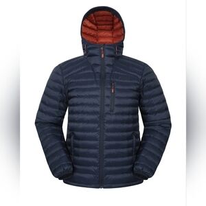 EXTREME by Mointain Warehouse Navy and Orange Puffer Jacket for Men